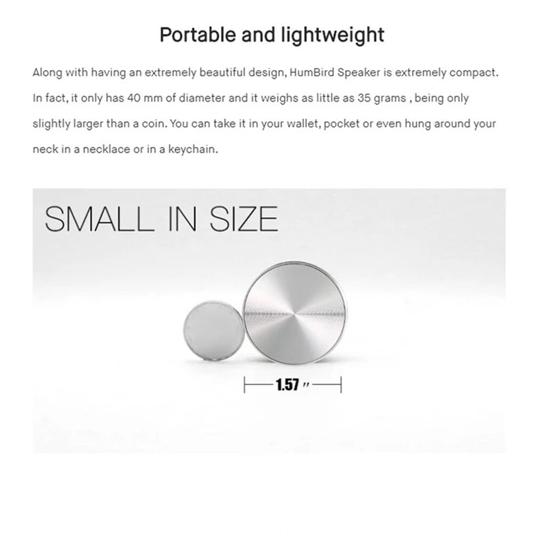 Mini Portable Stereo Speaker